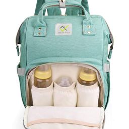 House of Quirk Baby Diaper Bag Maternity Backpack-Green-picture-44