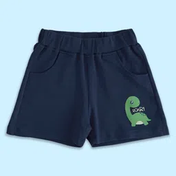 Pantaloons Baby Pack Of 3 Dinosaur Printed Shorts - Multi Colour image 3