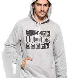 Campus Sutra Men Printed Hooded Sweatshirt-picture-27