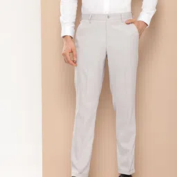 INVICTUS Men Slim Fit Formal Trousers-picture-24