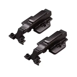 Ebco Hinge for Alu Profile 3D Half Overlay Titanium Finish, Glass Thickness 4 mm, HAP2-TN (Set of 2)-picture-32