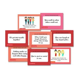 exciting Lives Hundred Reasons We Are Friends Cards Activity Toys and Games-picture-56