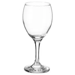 ikea änkeblomster Wine glass, clear glass, 25 cl image 1
