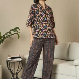 July Women Printed Night suit-image-67