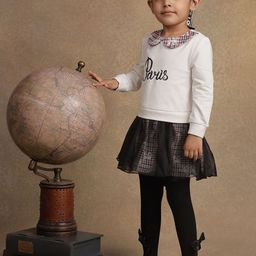 One Friday Checked Peter Pan Collar A-Line Dress-image-16