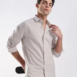 Calvin Klein Jeans Cotton Slim Fit Opaque Casual Shirt-picture-12