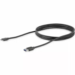 StarTech.com Male USB A to Male Micro USB B Cable 5 Gbps USB 3.0 2m, USB3AUB2MS image 3