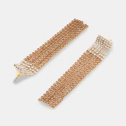 Forever Glam by Pantaloons Geometric Drop Earrings image 2