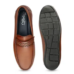 INKLENZO Men Solid Slip-On Regular Loafers image 2