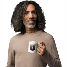 Mr UVD Multi-Coloured Ceramic Cup image 3