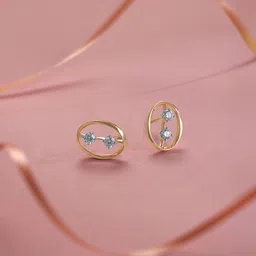Mia by Tanishq Oval Pop Diamond Earrings-picture-30