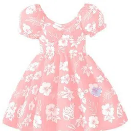 StyleCast x Revolte Girls Floral Printed Puff Sleeve Fit and Flare Dress-picture-21