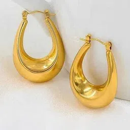 HOUSEOFTRENDZZ Contemporary Hoop Earrings-picture-14