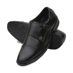 Inflation Men Round Toe Cushioned Footbed Formal Shoes image 4