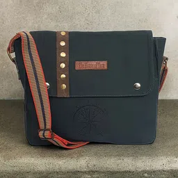 The House of Tara Blue Printed Sling Bag-picture-33