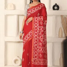 HAIDER ALI AND SONS Batik Art Silk Handloom Banarasi Saree-picture-20