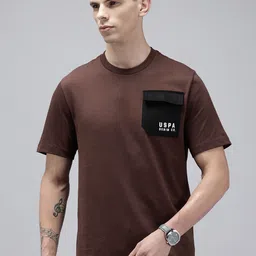 U.S. Polo Assn. Denim Co. Pure Cotton Pockets T-shirt image 3