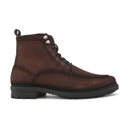 The Roadster Lifestyle Co Men Leather Lace Up Boots image 3