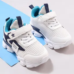 Cute Walk by Babyhug Sneaker with Velcro Closure - Navy Blue-picture-31