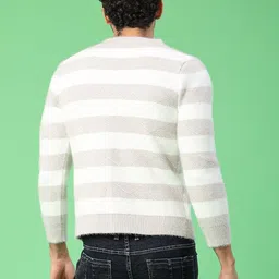 V-Mart Men Striped Pullover image 5