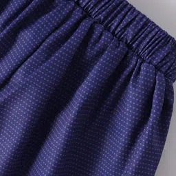 Mark & Mia Polka Dots Printed Shorts - Navy Blue image 4