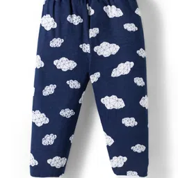 Kidi Wav Half Sleeves Cloud Render Printed Coordinating Tee & Joggers Set - image 4
