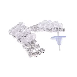 anouk Silver Plated Stone Studded Necklace Set image 3