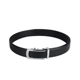 Kastner Men Black Textured Formal Belt image 4