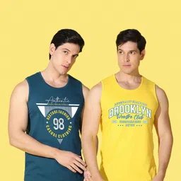 WOOSTRO Men Typography 2 Printed Raw Edge Slim Fit T-shirt image 4