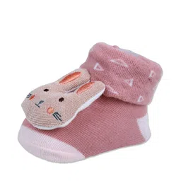Baby Moo Infants Kids Bunny Cotton Socks Booties image 4