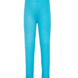 Sera Girls Blue Shimmer Leggings-image-73