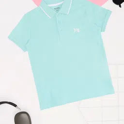 Pantaloons Junior Boys Polo Collar T-shirt-picture-36