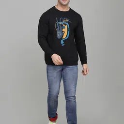 MINISTRY OF FRIENDS Men Printed Pullover Sweatshirt image 5