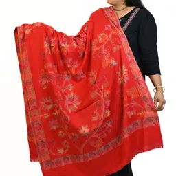 Vrinde Women Paisley Woven Design Shawl-image-26