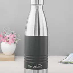 Servewell Indus Pro Vacuum Stainless Steel Bottle Grey - 500 ml-picture-21