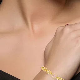 C KRISHNIAH CHETTY JEWELLERS PVT LTD 22KT Gold Bracelet- 6.47 g-picture-19