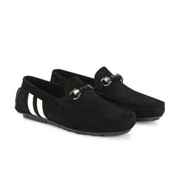Killer Men Colourblocked Suede Driving Shoes image 4