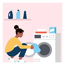 RRC Super Soft Brushed Microfiber Cotton Standard Size Pillow Cover - Pink image 5