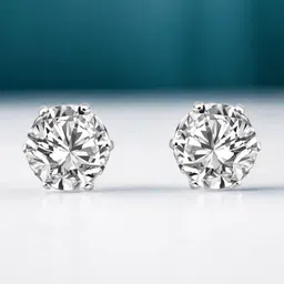 The Roadster Silver Plated Cubic Zirconia Studded Circular Shape Earrings-picture-53