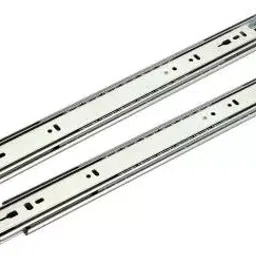 Bonus 550 mm Mild steel Zinc Plated Black Finish Drawer Slide Side Mount-picture-45