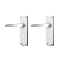 Screw Tight Aluminum Satin Finish Lever Handle A110104SAA-image-98