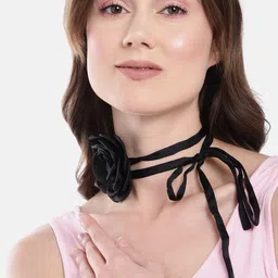 Forever New Floral Choker Necklace-picture-33