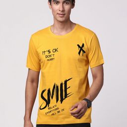 ADRO Men Graphic Printed Round Neck Cotton T-shirt-picture-49