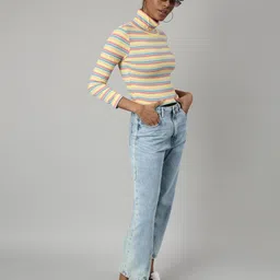 SHOWOFFFF Striped Top image 4