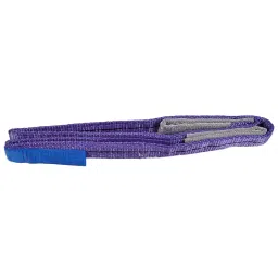 Loadx 4000 Kg (4 Ton) x 4 m Two Ply Flat Polyester Webbing Sling LXWS4T4M image 3