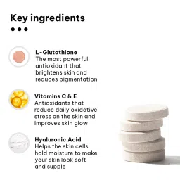 HealthKart HK Vitals Skin Glutathione Effervescent Tablets With Sipper - Mango image 4