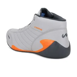 Campus Men Grey Synthetic Walking Shoes image 3