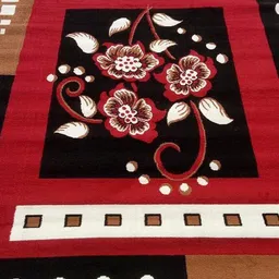 R CARPETS Printed Rectangular Shaped Carpet image 2
