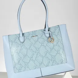 Allen Solly Woman Abstract Structured Quilted Shoulder Bag image 1