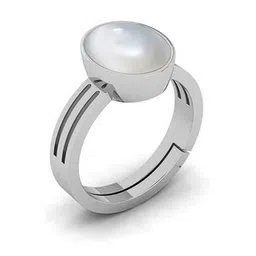 RRVGEM 6.50 Ratti Pearl Stone Ring image 1